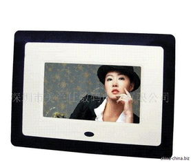 商務(wù)新寵 7寸數(shù)碼相框機(jī)——集電子相冊(cè)、廣告機(jī)與高端禮品于一體